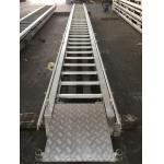 Stainless steel boat ladder LR Approval Marine Aluminum Alloy Fixed for sale