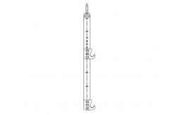 China Four Bundle Tower Erection Tools Conductor Lifter For Lifting Wire supplier