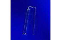 China Custom Quartz Glass Tube High Temperature Resistant U Shaped supplier