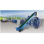 Pp Pe Film PET Recycling Line Saving Water , Plastic Washing And Drying Machine for sale