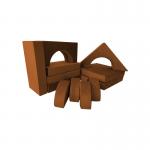 Living Room 14PCS Modular Foam Play Couch Sofa Support OEM ODM