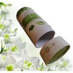 Custom Kraft Paper Tube Packaging , Gift  / Tea / Poster Packaging Tubes for sale