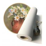 Wide Format Inkjet Printing 360gsm Matte 100% Pure Cotton Canvas Roll For Hp Printer for sale