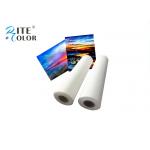 410Gsm Inkjet Cotton Canvas Roll , 20Mil Inkjet Printable Canvas Good Ink Absorbable