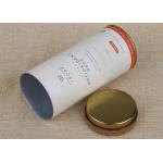 Eco - Friendly Paper Tube Packaging Cardboard Paper Dried Food Can Packaging for sale