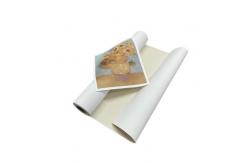 China Aqueous Matt 100% Cotton Canvas Roll For Inkjet Printing Blank Canvas supplier