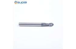 China CNC Carbide Ball Nose End Mill HRC50 For Spheroidal Graphite supplier