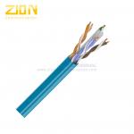 High Frequency Ethernet CAT6 Network Cable With Polyethylene Cross Filler , Four Pairs for sale