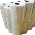 Clear PE Shrink Wrap Film Printable Polyethylene Centerfold Shrink Wrap Film for sale