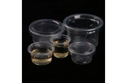 China Mini PP Plastic Disposable Sauce Cup Clear 1oz 3oz 4.5oz supplier