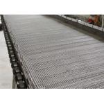 Fried Banana Chain Mesh Conveyor Belt Ss 316 Plain Weave for sale