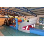 Pirate inflatable pool obstacle course for kids cheap inflatable obstacle course, inflatable pool obstacle for sale