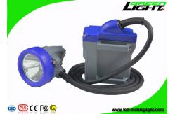China 6.6Ah Rechargeable LED Mining Light Wired Electric Cap Lamp IP68 Waterproof supplier