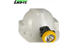 China Waterproof IP68 Underground Cap Lamp , LED Mining Lamp 3.7V 96lum 2.8Ah supplier