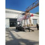 Quadrangle 5m Lift Tower On Trailer With Wheels And Lightning Rod for sale