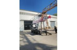 China Quadrangle 5m Lift Tower On Trailer With Wheels And Lightning Rod supplier