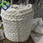 Rope Polyester White 8 Strand Polyester Rope Polyester Mooring Rope for sale