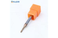 China CNC Long Neck End Mill 2 Flutes Machining Customized Overall Length With Coating supplier