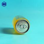 Airtight Lemon Tea 4.52 Inch Plastic PET Soda Cans for sale