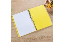 China PP Material Cover Spiral Bound Notebook Customized Design Promotional Gifts supplier