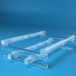Zcq High Purity Solar Quartz Boat Clear OEM Design