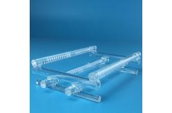 China Zcq High Purity Solar Quartz Boat Clear OEM Design supplier