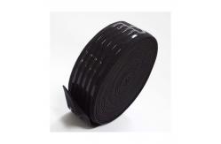 China Flat Striped Fold Over Elastic Band Nylon Webbing 3.5cm Width supplier