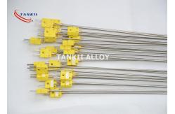 China SS304 Sheath Mgo Thermocouple Mineral Insulation With Male Connector supplier