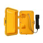 IP67 Hotline Emergency Industrial Analog Telephone Wall / Pillar Mounting For Highway