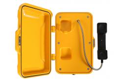 China IP67 Hotline Emergency Industrial Analog Telephone Wall / Pillar Mounting For Highway supplier