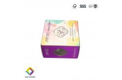 China Custom Luxury Soap Packaging Box Cardboard FSC Recycle With Window supplier