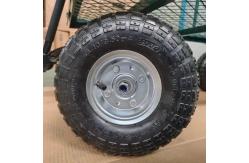 China Effortless Material Handling With Garden Mesh Cart And Single Handle supplier