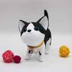 Unbreakable Cat Box Money Bank Vinyl PVC Material  Black White color for sale