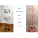 U Shaped Home Shoe Display Stand , Multilayer Metal Wire Shoe Storage Rack for sale