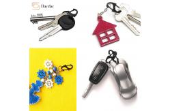 China OEM ODM Spring Snap Hooks S Shaped Carabiner For Camping Fishing supplier