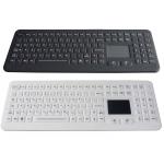 IP68 Desktop Waterproof Rubber Medical Grade Keyboards with Touchpad with USB