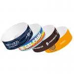 Heat Resistant Paper Wristbands with Security Slits for Events