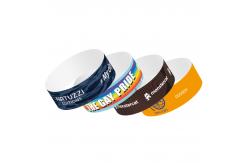 China Heat Resistant Paper Wristbands with Security Slits for Events supplier