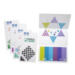 Custom Sticky Chess Game Removable Glue Stickers Paper Board Children Toys