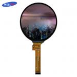 China WellDa OEM Round LCD Touch Screen with 2 White LED backlights manufacturer