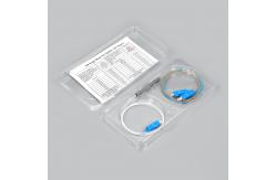 China Fiber Optic Steel Tube Sc/Upc Connector CATV 1x2 FTTH Plc Splitter supplier