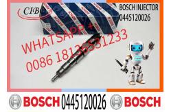 China Common rail assembly diesel fuel injector 0445120025 0445120026 0445120028 supplier