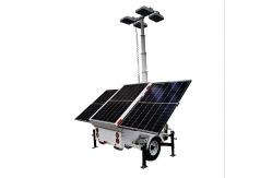 China Solar Lighting Tower With 7m Electric Mast For Mineral Mining Lighting supplier