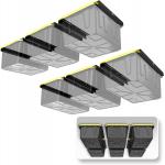 0.1-5mm Thick Overhead Garage Storage Racks for Bins Steel Ceiling Bin Storage System for sale