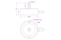 China M4 Threaded Rod End Tension Compression Load Cell 50kg 20kg 10kg 5kg supplier