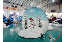 China Customize TPU Inflatable Bubble House for Show supplier