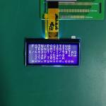 Monochrome LCD Display 240x128 DFSTN Transmissive Character LCD Module Screen for sale