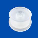 Cnc Threaded Fused Silica Machining Hole Precision Carved Quartz Parts for sale