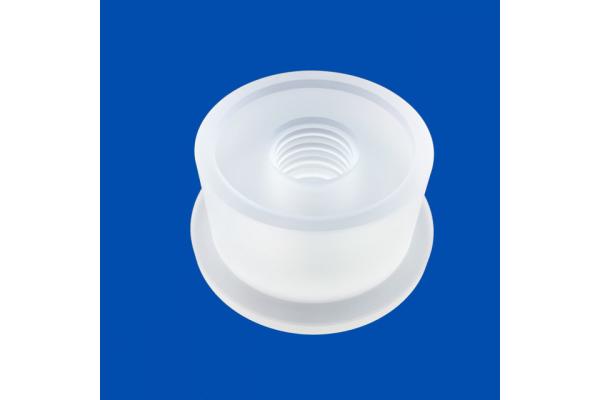 Cnc Threaded Fused Silica Machining Hole Precision Carved Quartz Parts