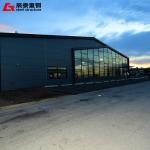 Superior Fire Protection Modern Steel Structure Workshop With Single Sheet Wall Cladding And Color Steel Sheet Roof for sale